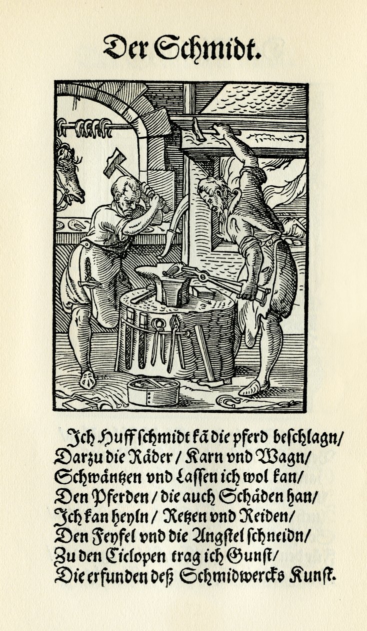 Forgeron - Jost Amman