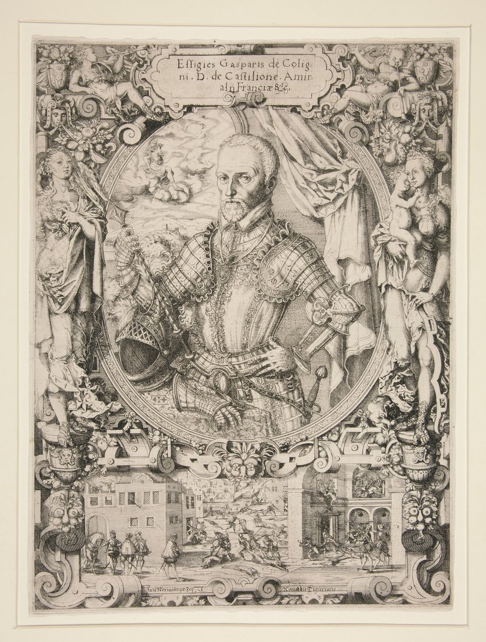 Gaspard de Coligny, Amiral de France - Jost Amman