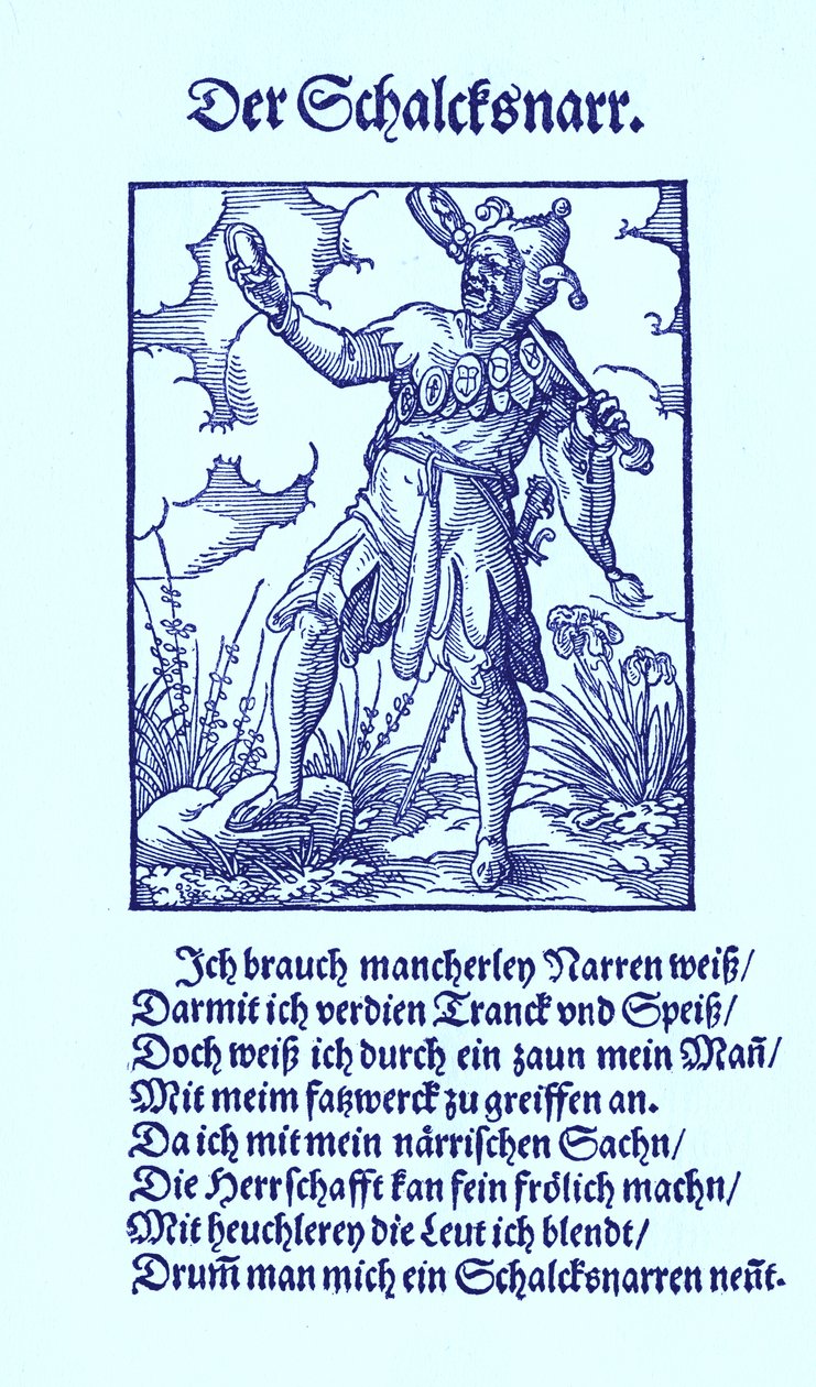Farceur / fou - Jost Amman