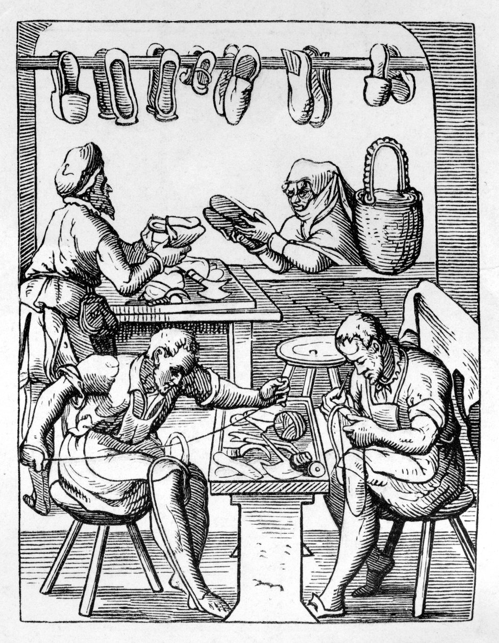 Cordonnier, vers 1559-1591 - Jost Amman