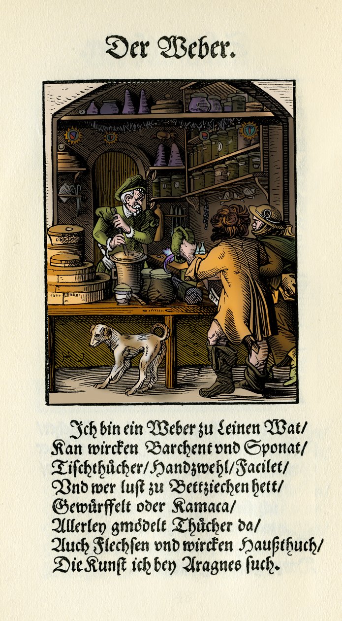 Tisserand - Jost Amman