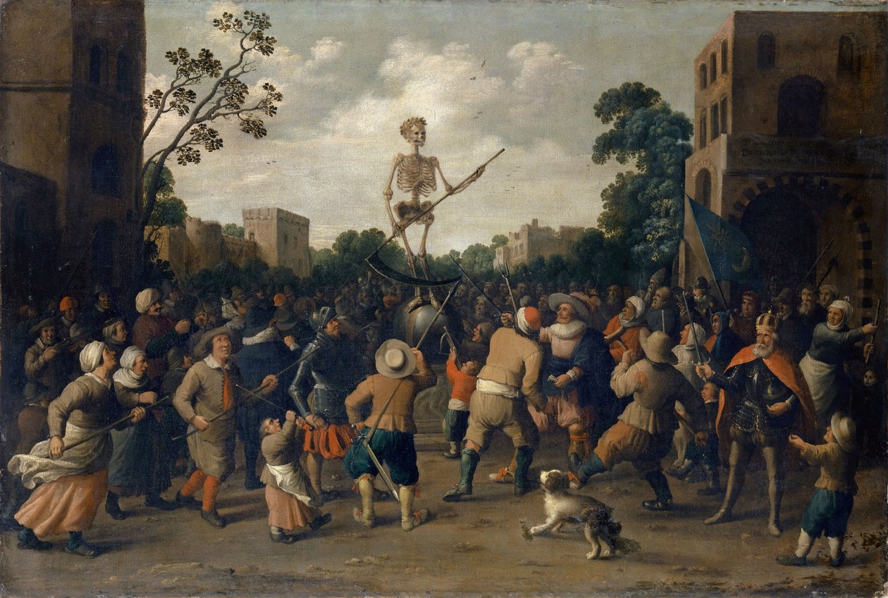 La lutte contre la mort, 1625 - Jost Cornelisz Droochsloot
