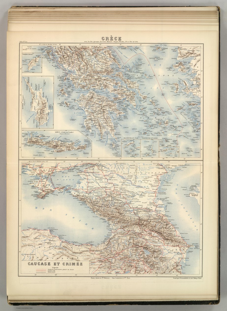 Jouvet et Cie. Grèce. Caucase et Crimée - Jouvet et Cie