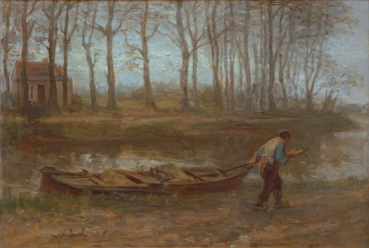La barge de sable - Jozef Israëls
