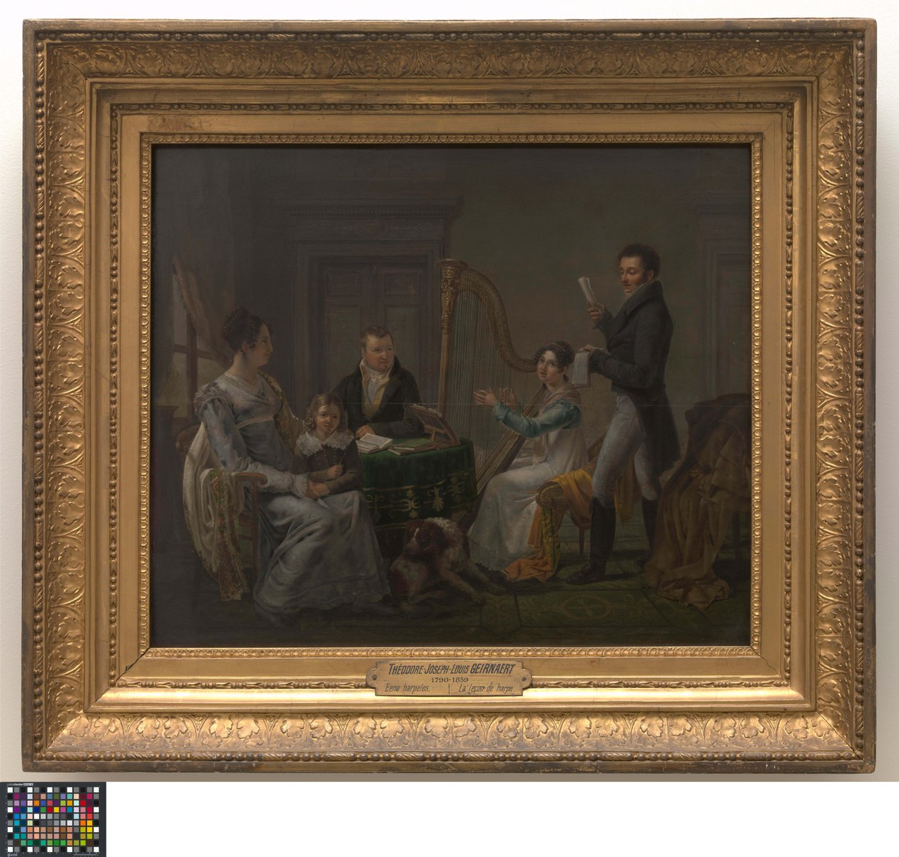 The Harp Lesson - Jozef Geirnaert
