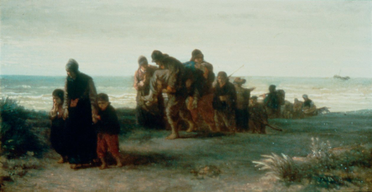 Femme avec enfant et deux enfants - Jozef Israëls