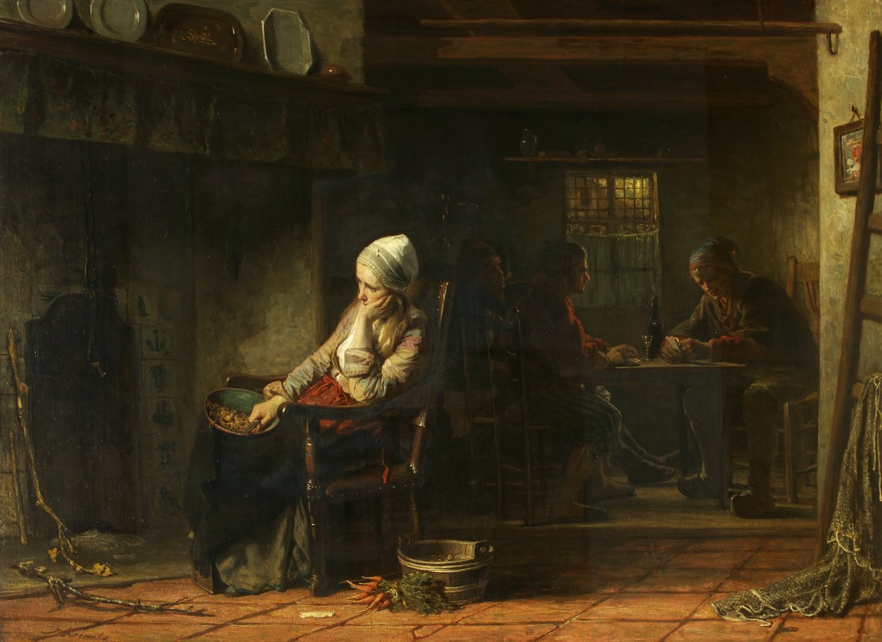 Une femme malheureuse, ou chagrins domestiques, 1859 - Jozef Israëls