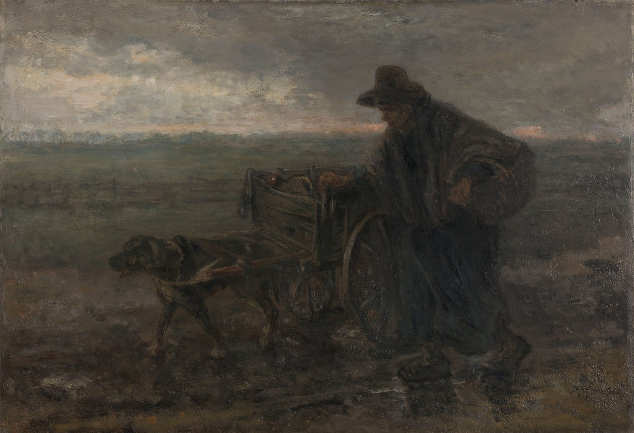 Sur les routes et les champs de campagne - Jozef Israëls