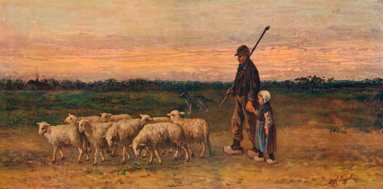 Le Retour du Troupeau, vers 1899 - Jozef Israëls