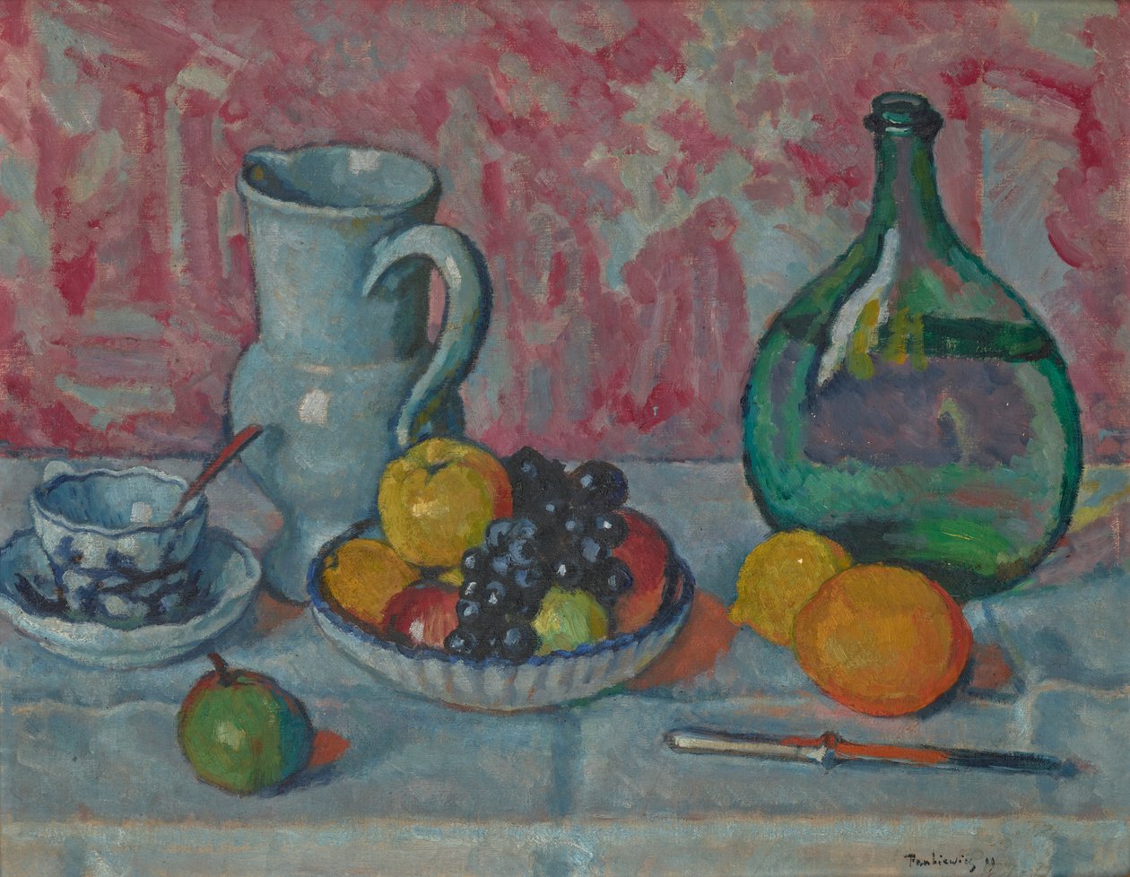 Nature morte avec un couteau - Jozef Pankiewicz