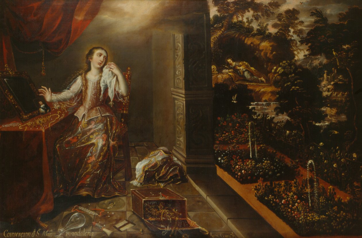 La Conversion de Sainte Marie-Madeleine - Juan Correa de Vivar