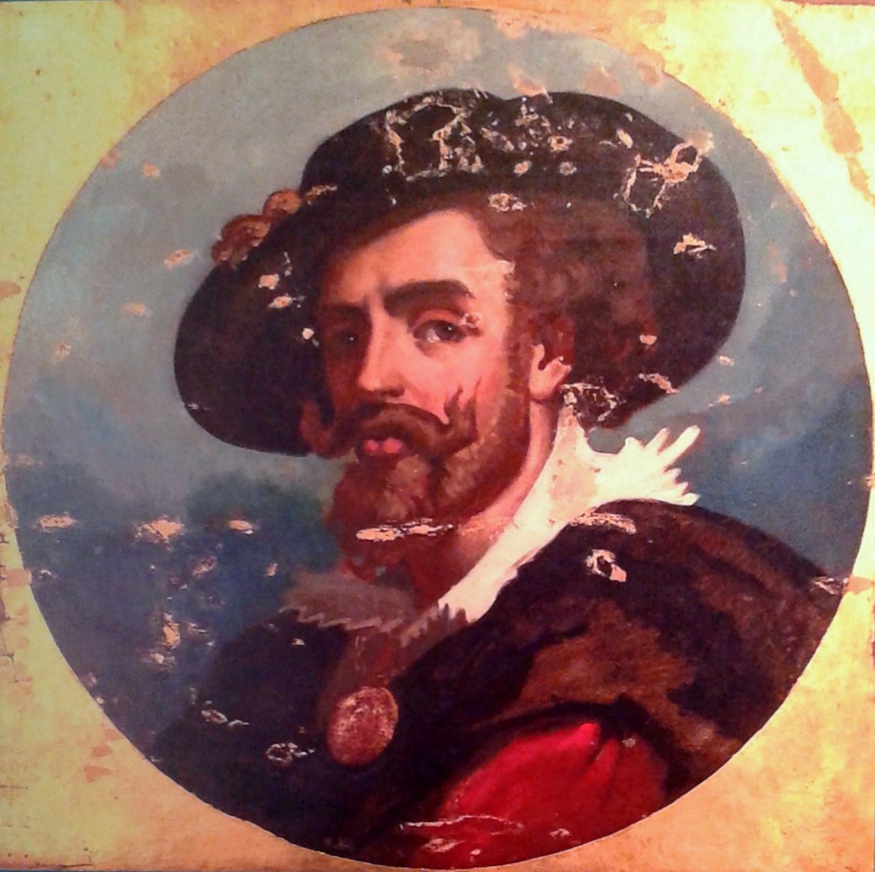 Portrait du peintre flamand Peter Paul Rubens - Juan Leon Palliere