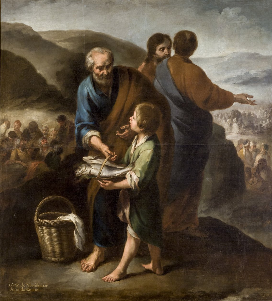 Miracle des pains et des poissons - Juan de Espinal