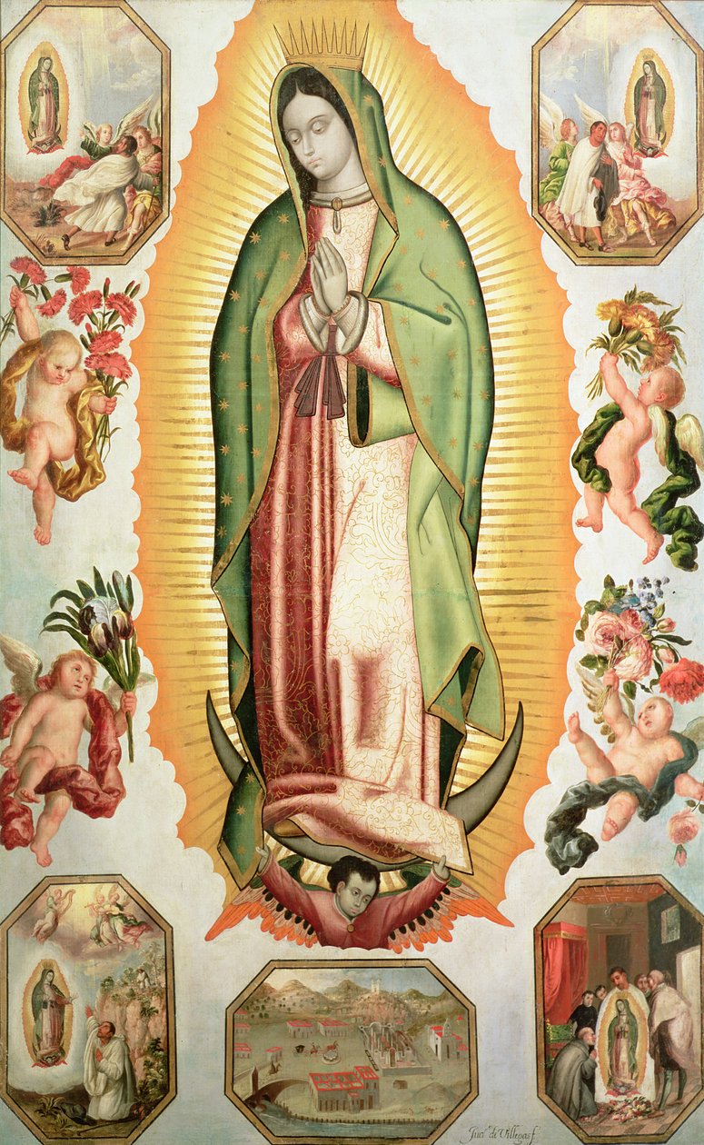 La Vierge de Guadalupe - Juan de Villegas