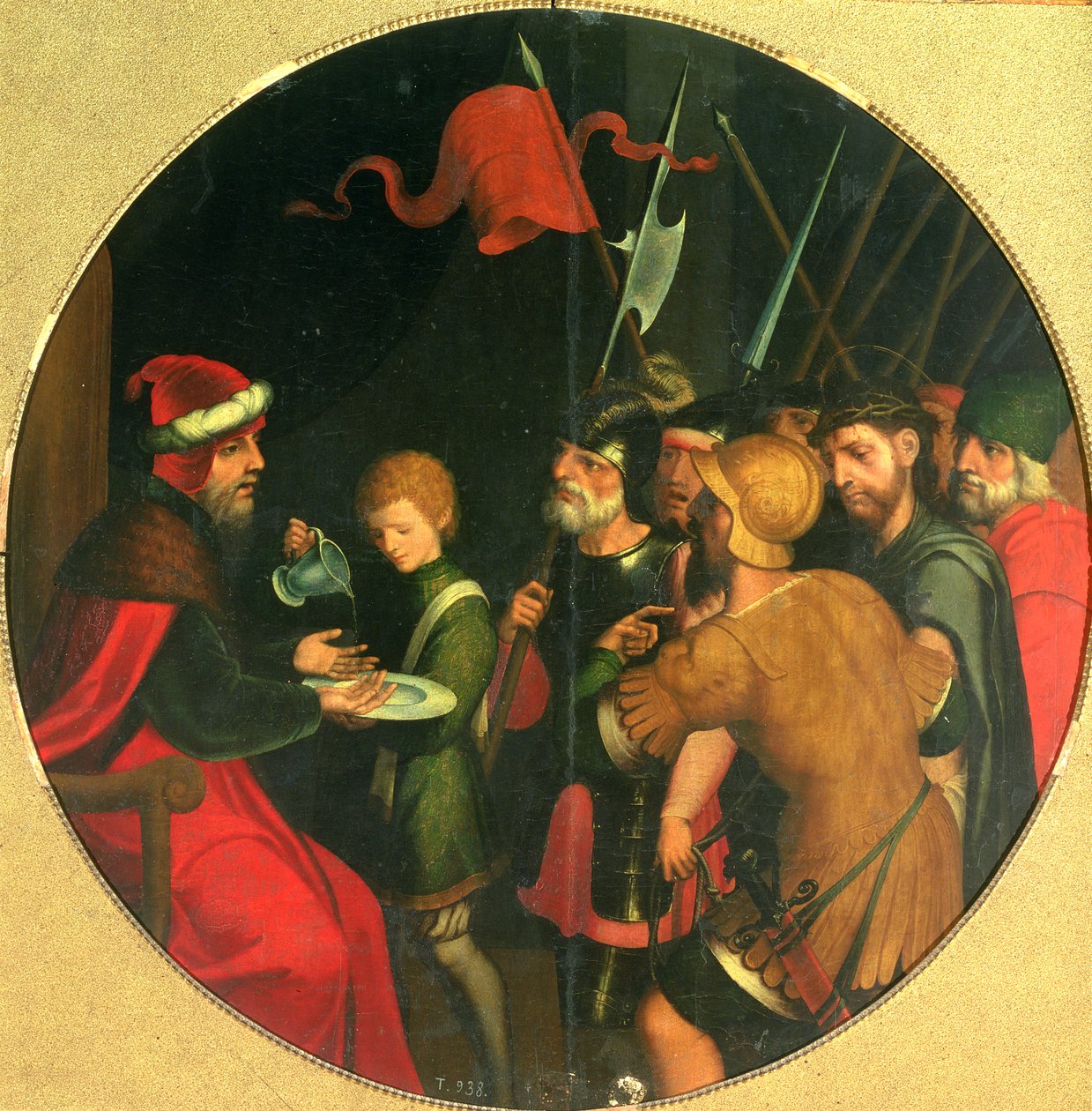 Ponce Pilate se lavant les mains - Juan Correa de Vivar