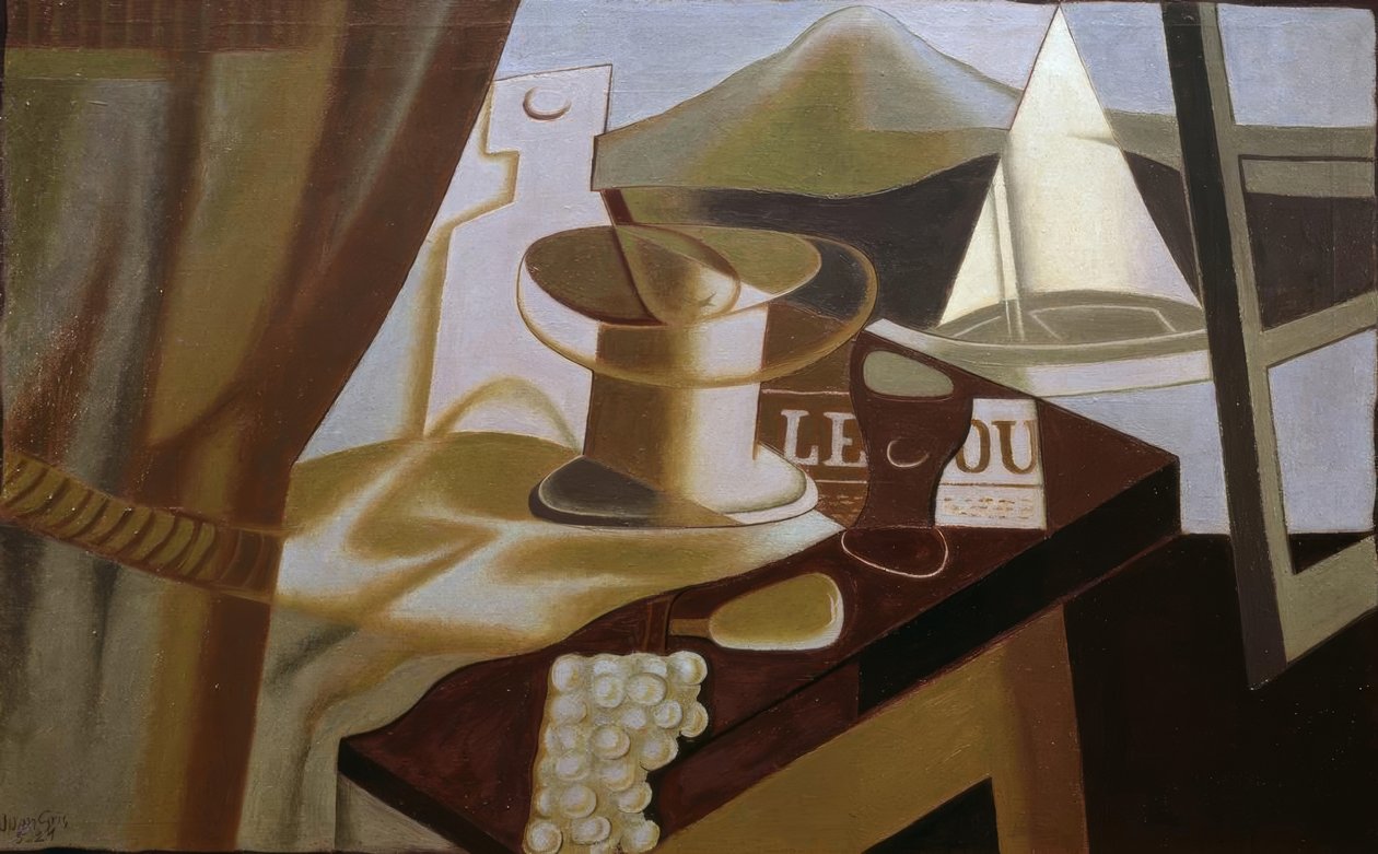 Devant la baie, ou La baie - Juan Gris