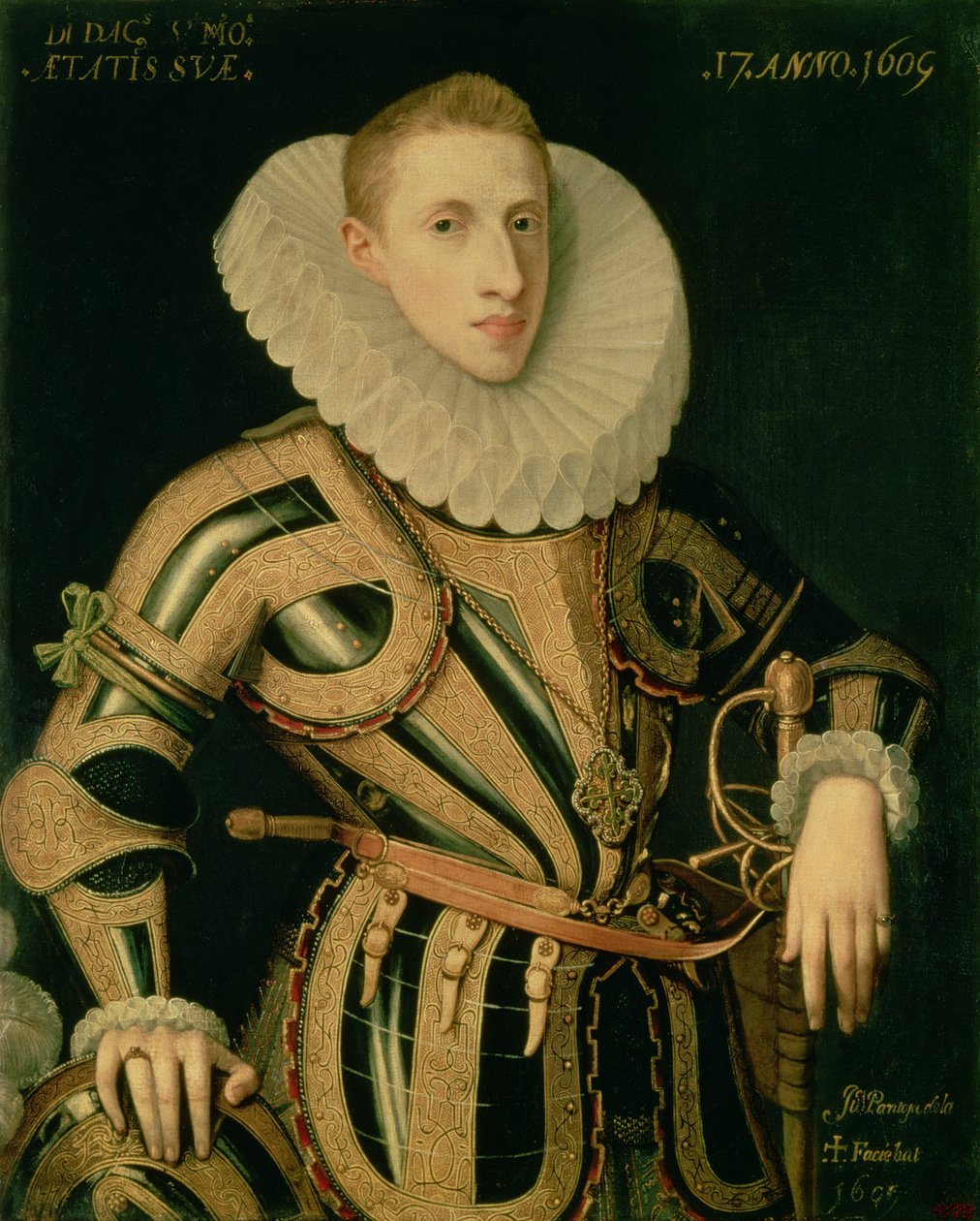 Portrait de Diego de Villamayor - Juan Pantoja de la Cruz