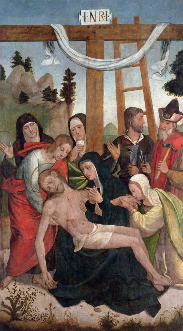 La Déposition - Juan de Borgoña