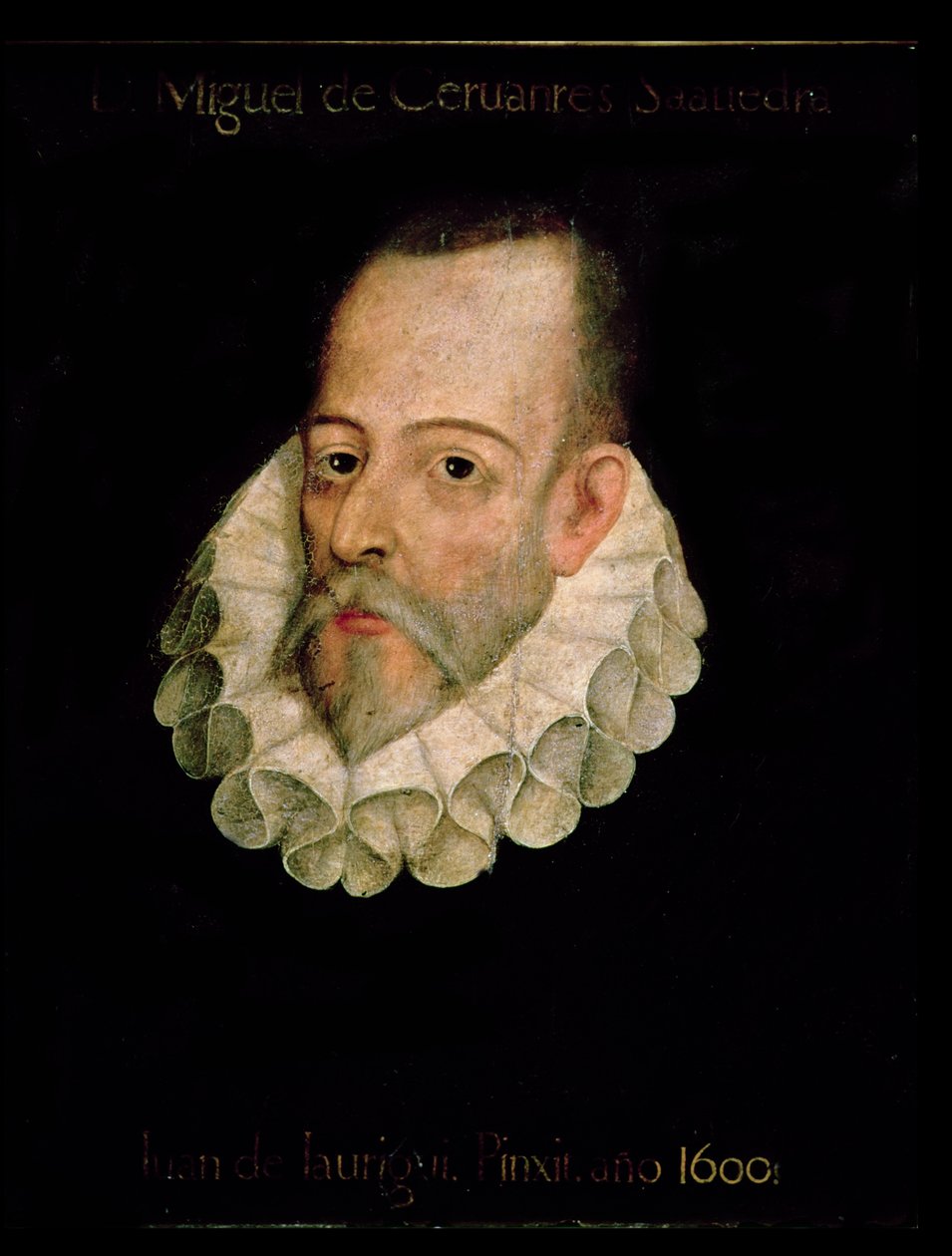 Portrait de Miguel de Cervantes y Saavedra (1547-1615) 1600 - Juan de Jauregui y Aguilar