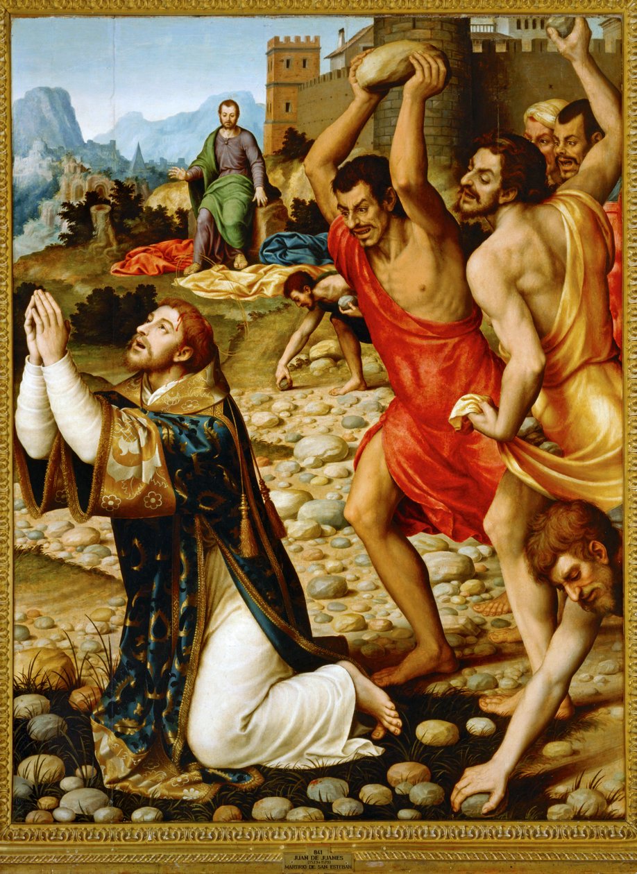 Le martyre de saint Étienne ... - Juan de Juanes