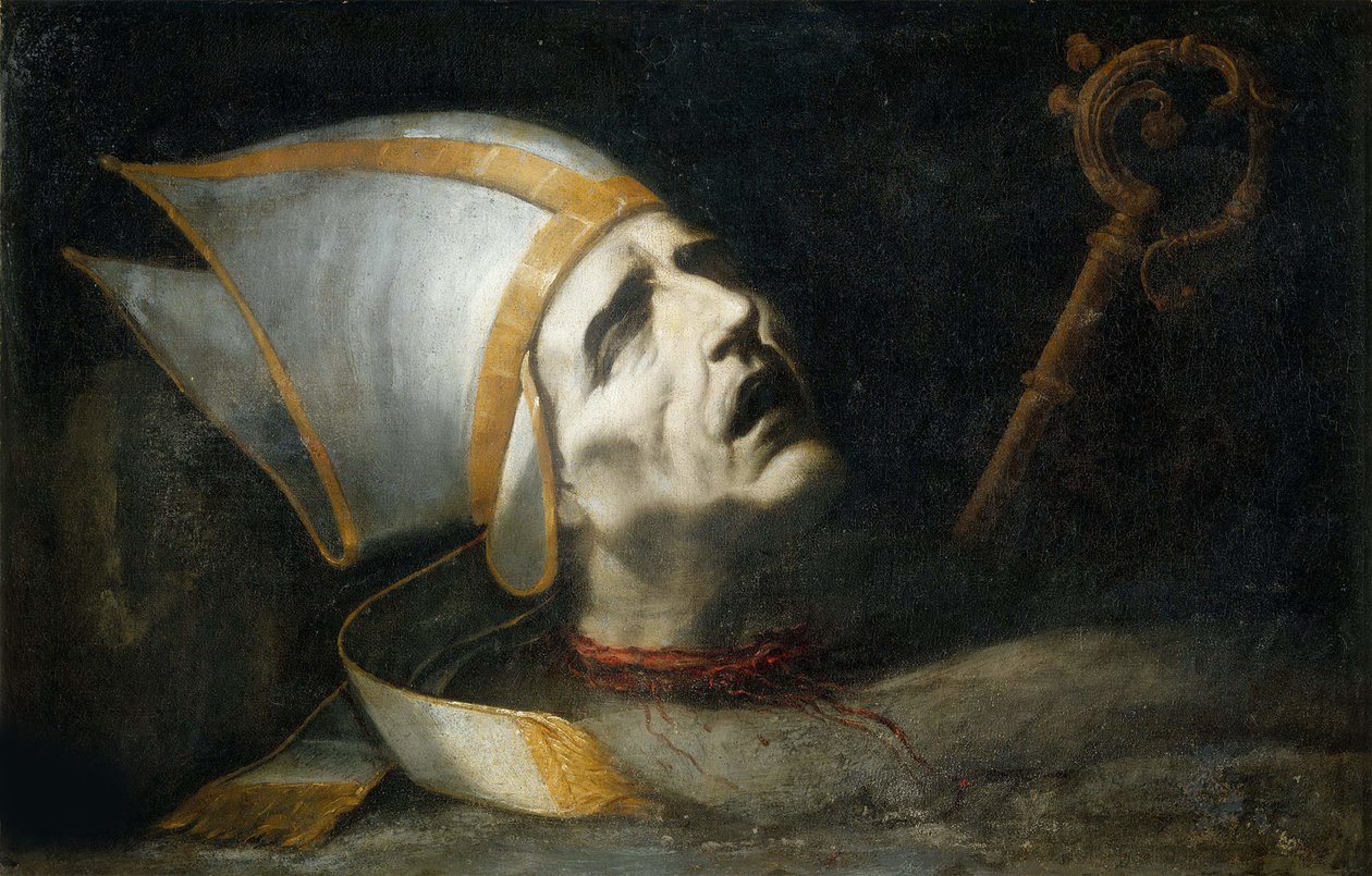 Tête de Saint Fulgence - Juan de Valdes Leal