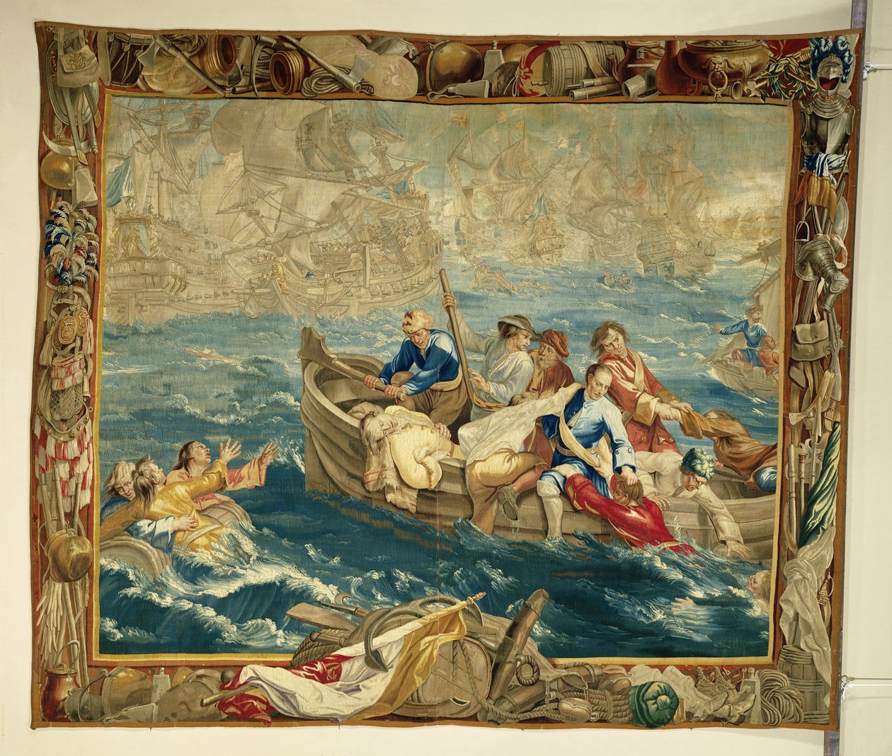 Une bataille navale de L
