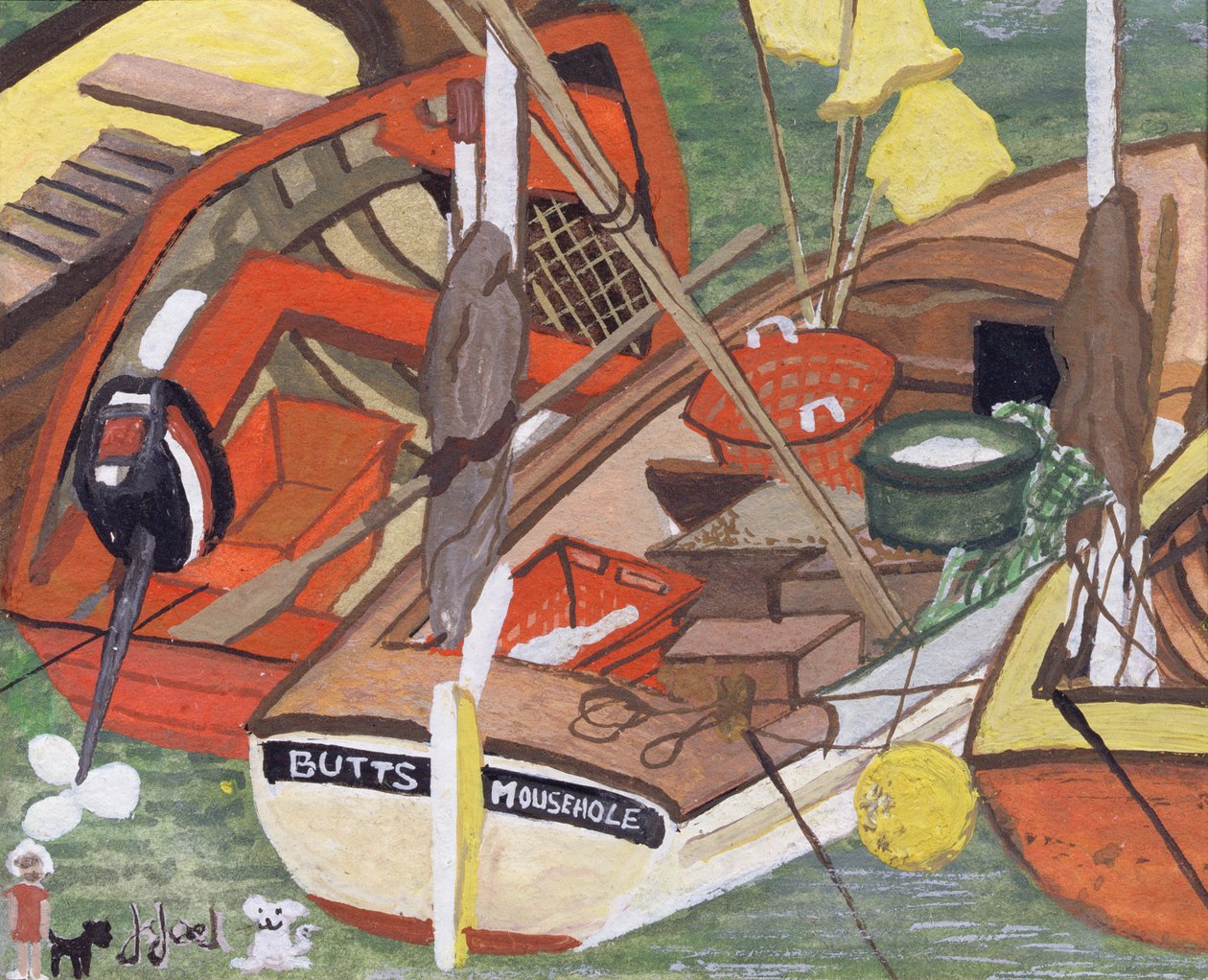 Butts de Mousehole, 1995 - Judy Joel