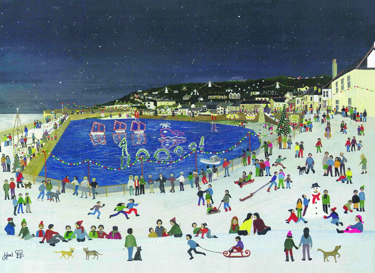 Lumières du port de Mousehole, 2009 - Judy Joel