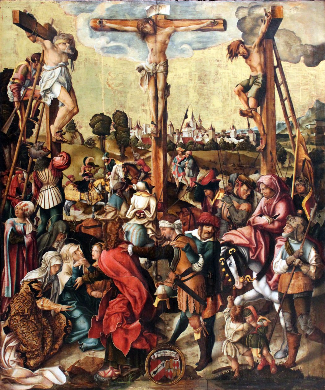 Crucifixion du Christ - Jörg Breu the Elder