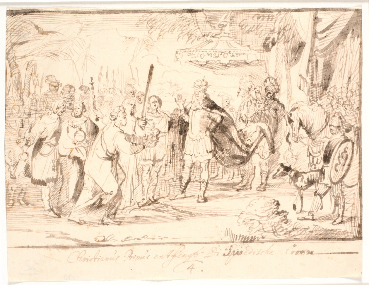 Christian Ier acclamé roi de Suède, mai 1458 - Jürgen Ovens