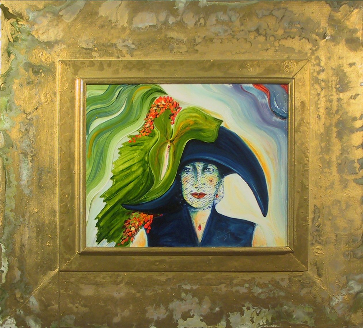 Anthuria Verde I -Portrait- - JuleSimo