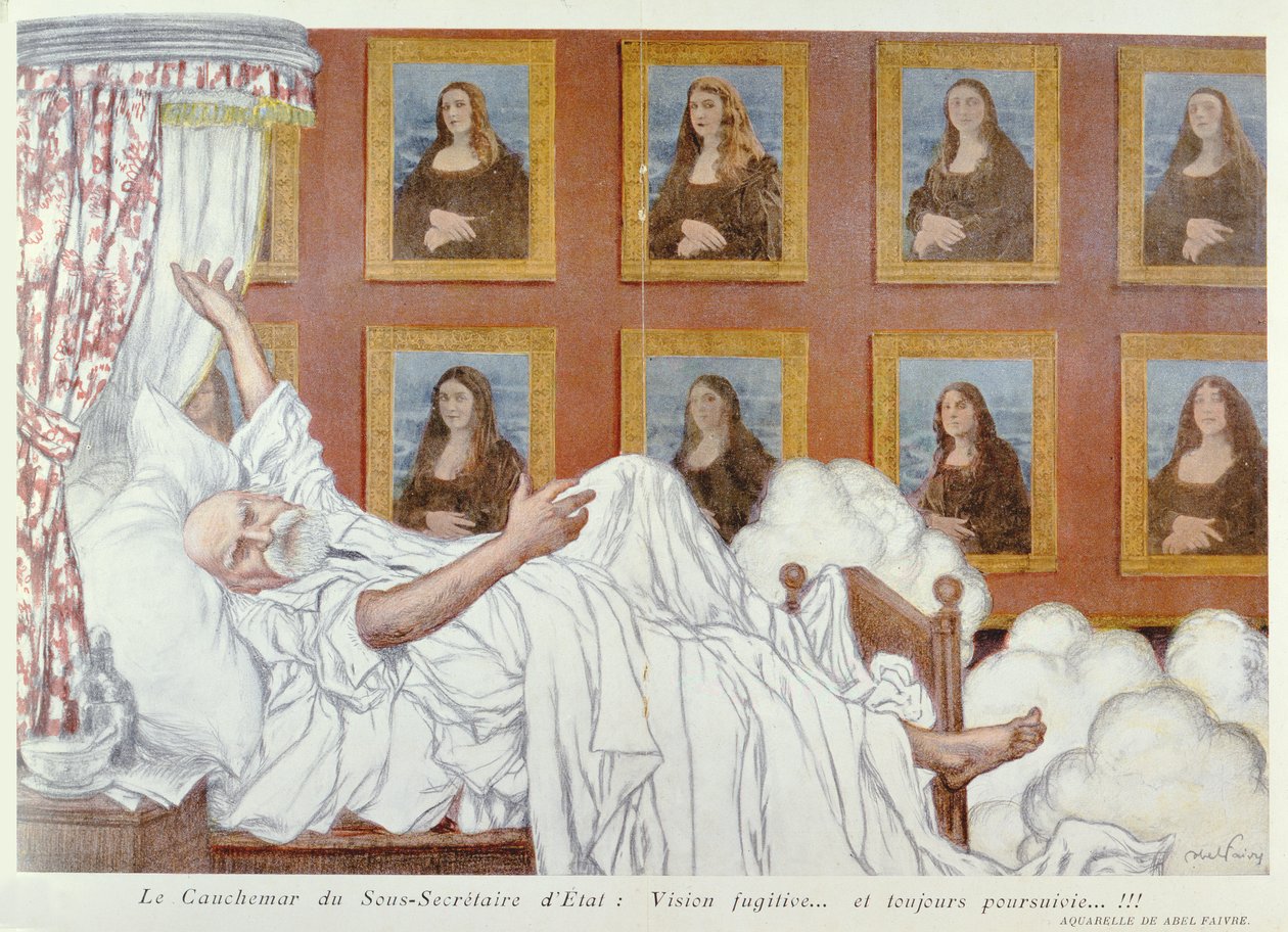 Le Cauchemar du Sous-Secrétaire - Jules Abel Faivre