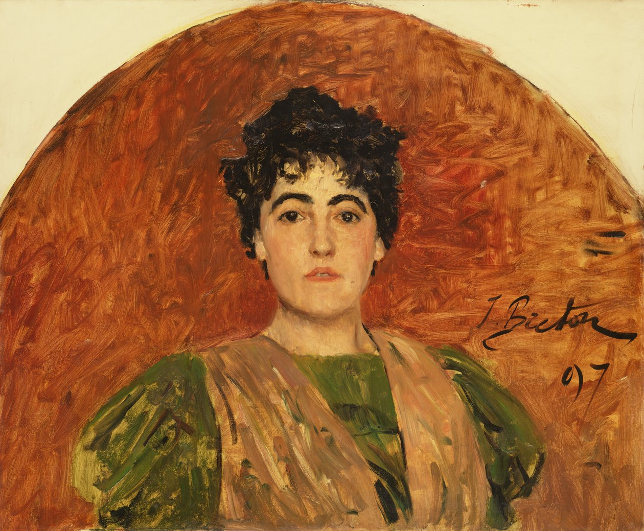 Portrait de Madame Dorchain, 1897 - Jules Breton
