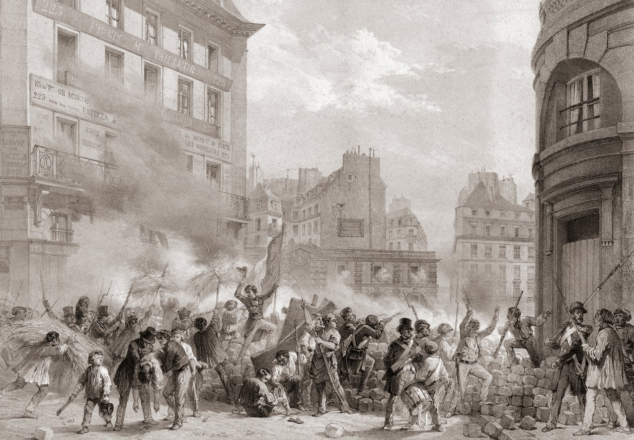 Révolution de 1848, France - Jules (after) David