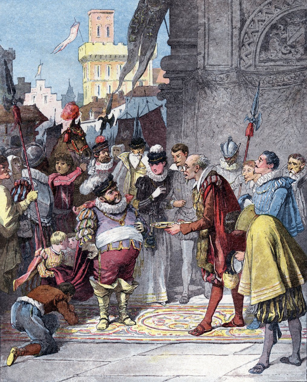 Sancho Panza nommé gouverneur de l