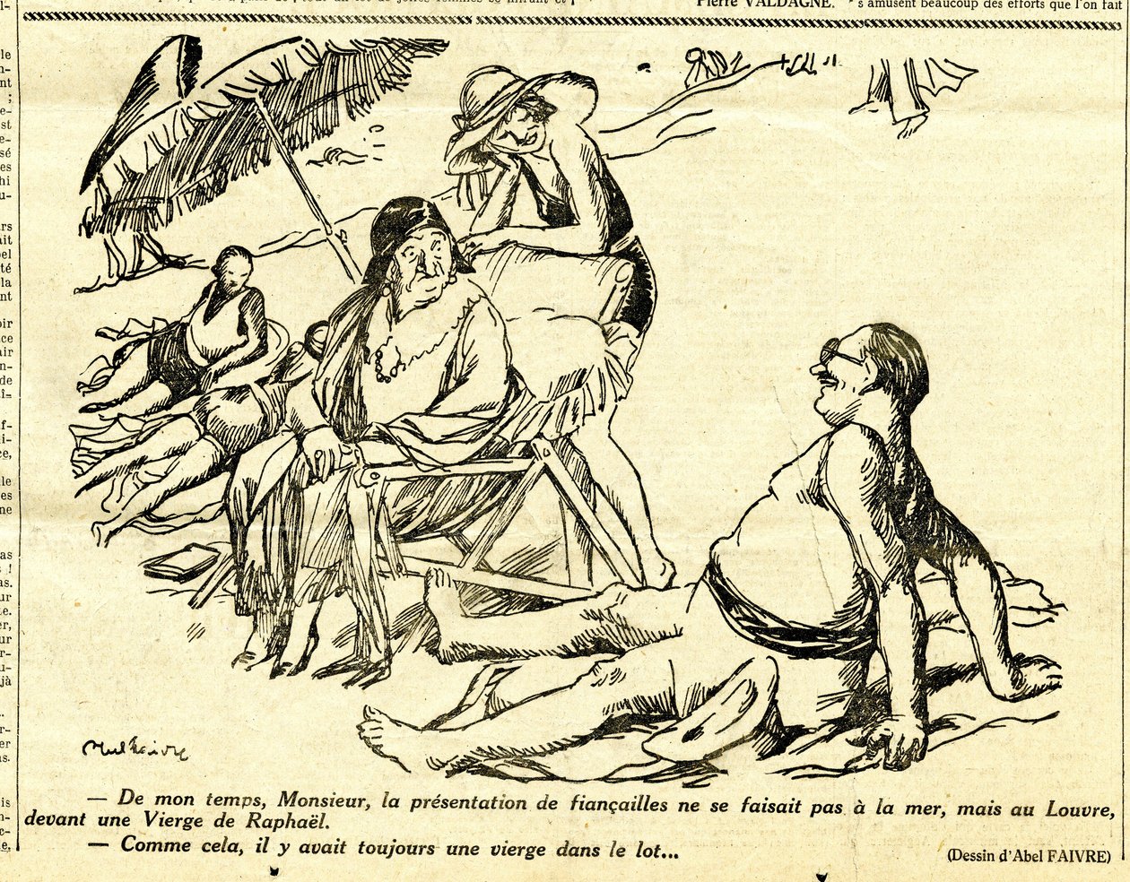 Candide, Satirique en N & B - Jules Abel Faivre