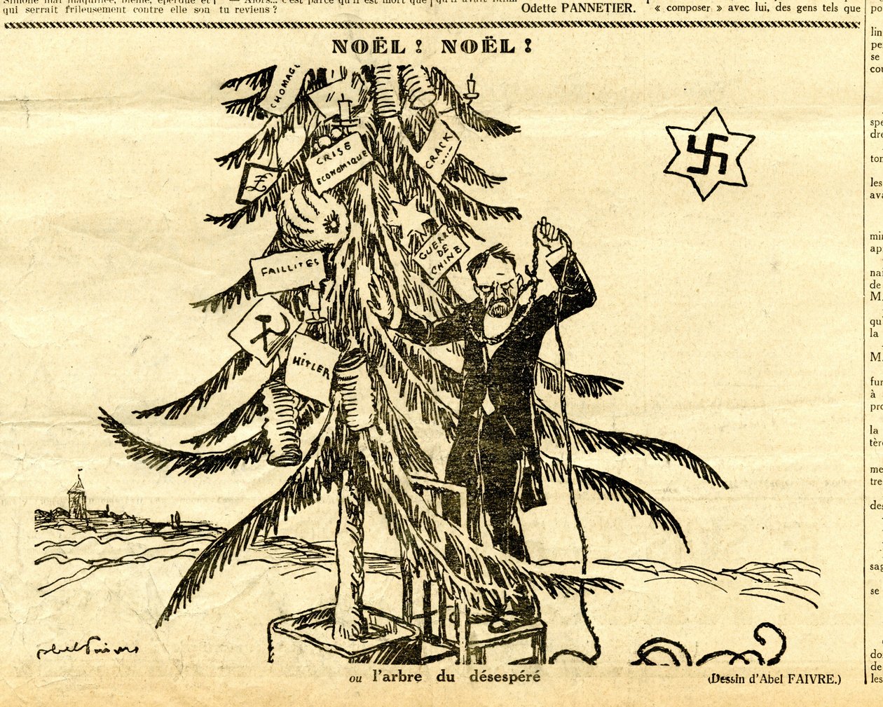 Candide, Satirique en N & B - Jules Abel Faivre