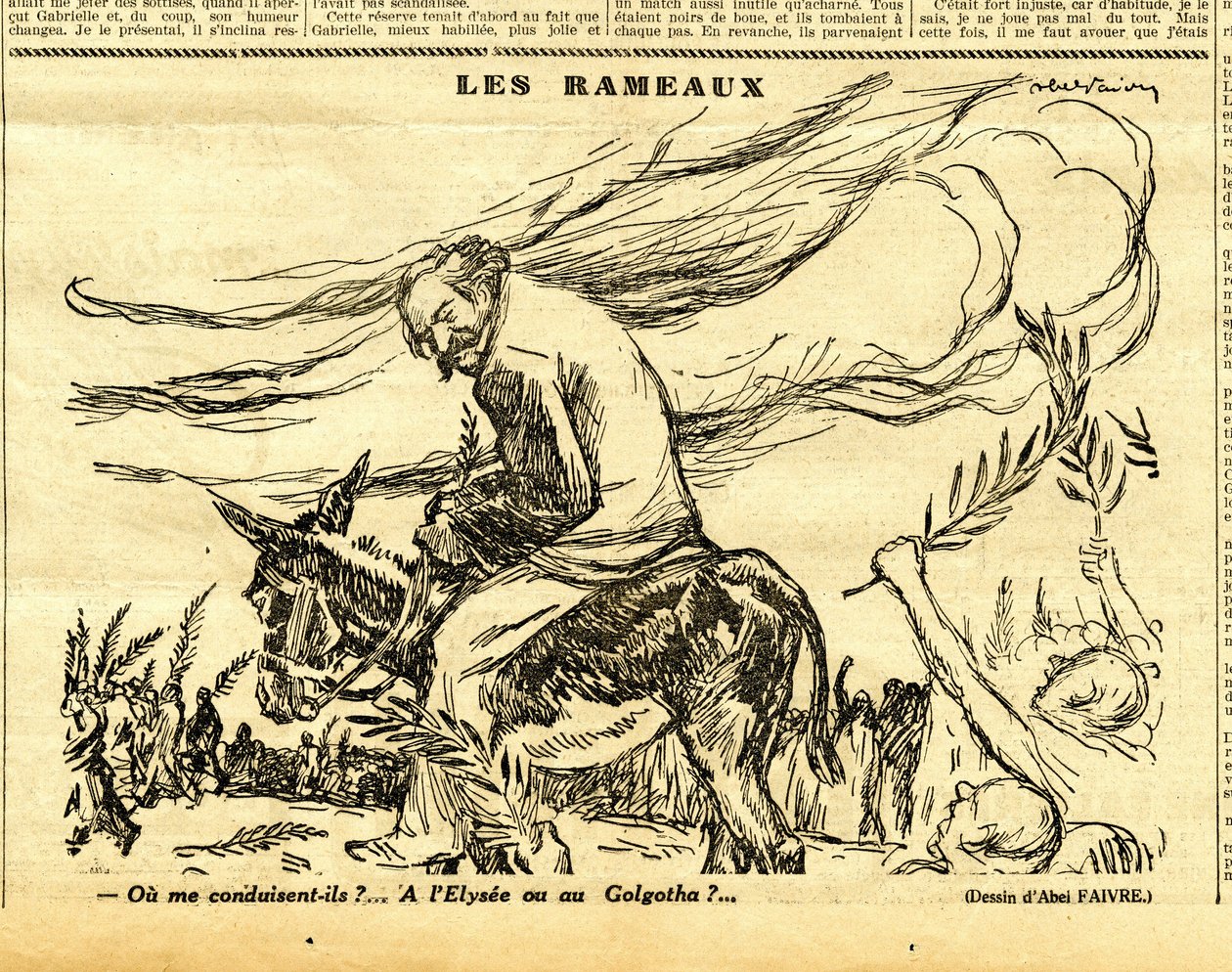 Candide, Satirique en N & B - Jules Abel Faivre