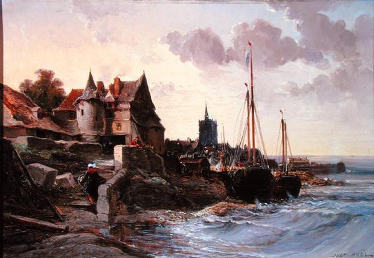 Souvenir de Douarnenez - Jules Achille Noel