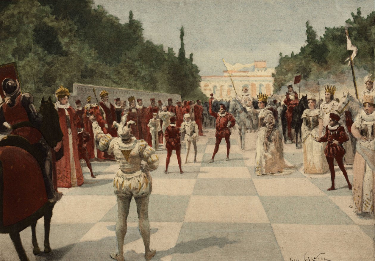 Bal organisé par la Reine sous la forme d
