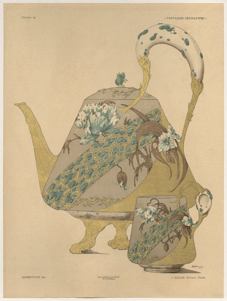 Théière et tasse, planche 33 de 