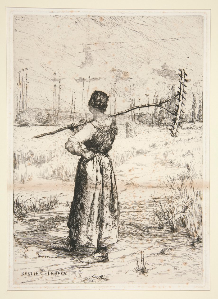 Retour des champs - Jules Bastien-Lepage