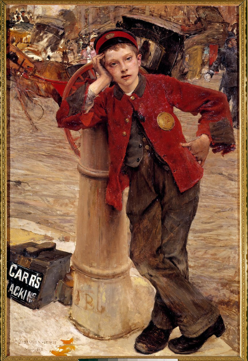 Le petit cireur anglais - Jules Bastien-Lepage