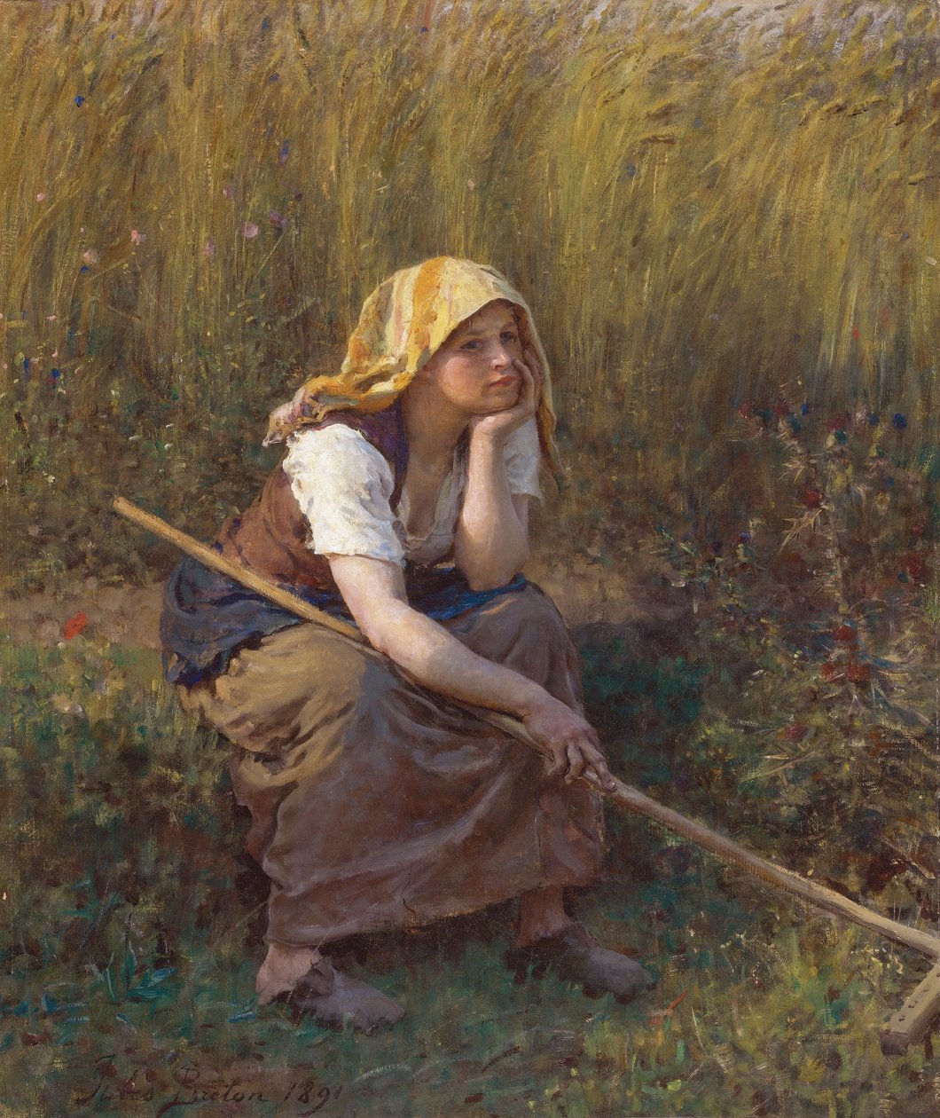 Breton Jules Summer - Jules Breton