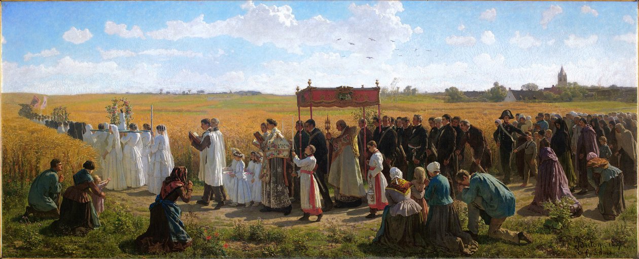 La bénédiction du blé en Artois - Jules Breton