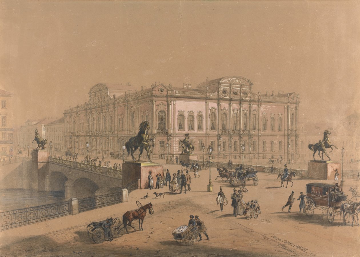Palais Beloselsky-Belozersky à Saint-Pétersbourg - Jules Charlemagne