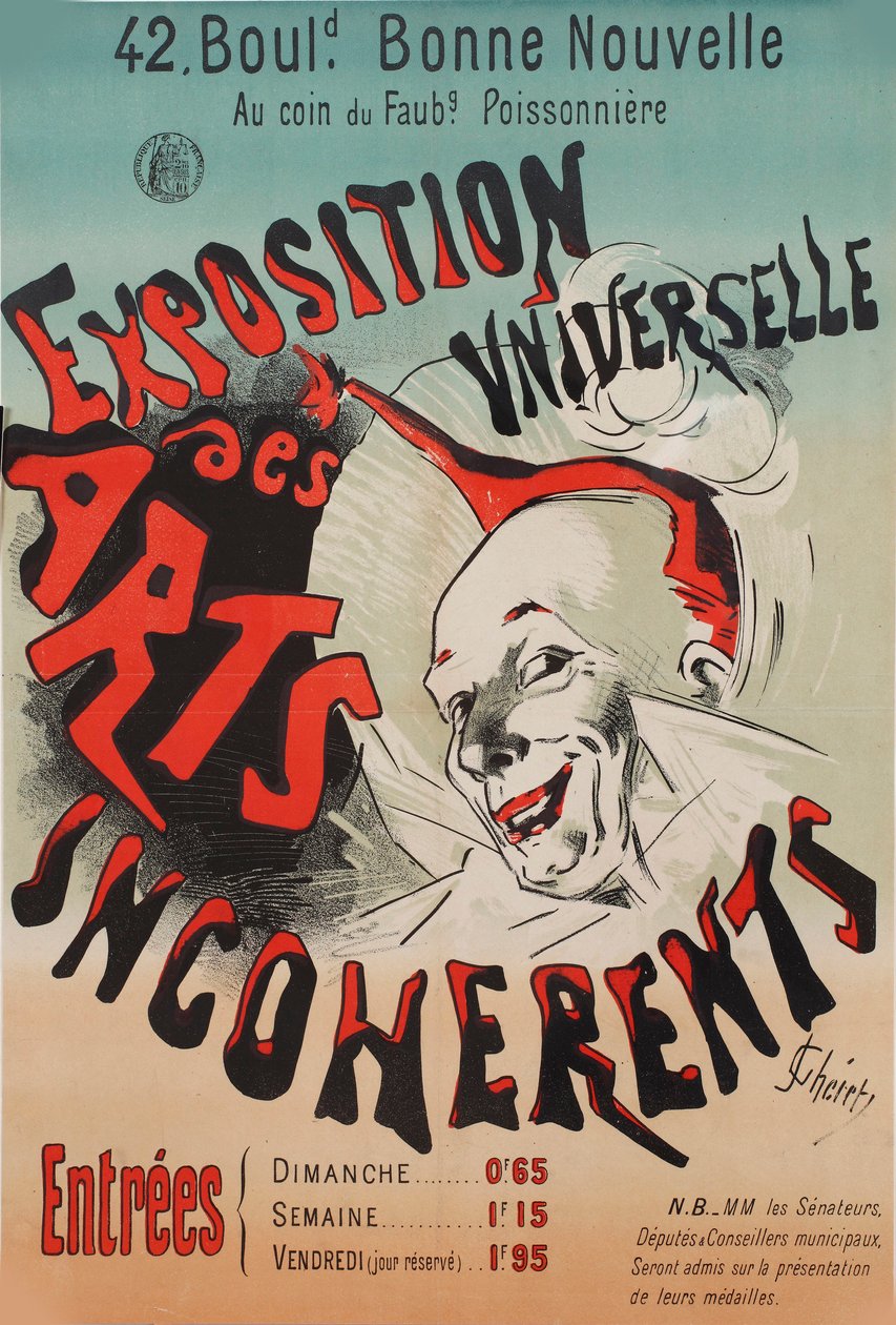 Exposition Universelle des Arts incohérents - Jules Cheret