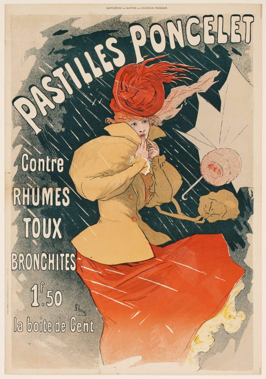 Pastilles Poncelet (Pastilles Poncelet) - Jules Cheret