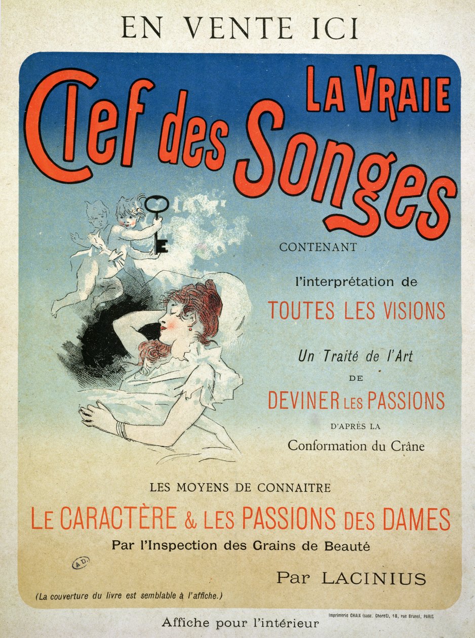 Affiche publicitaire pour le livre 