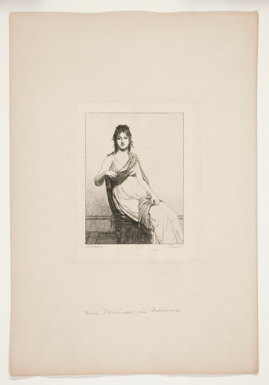 Mme Verninac, née Delacroix - Jules David